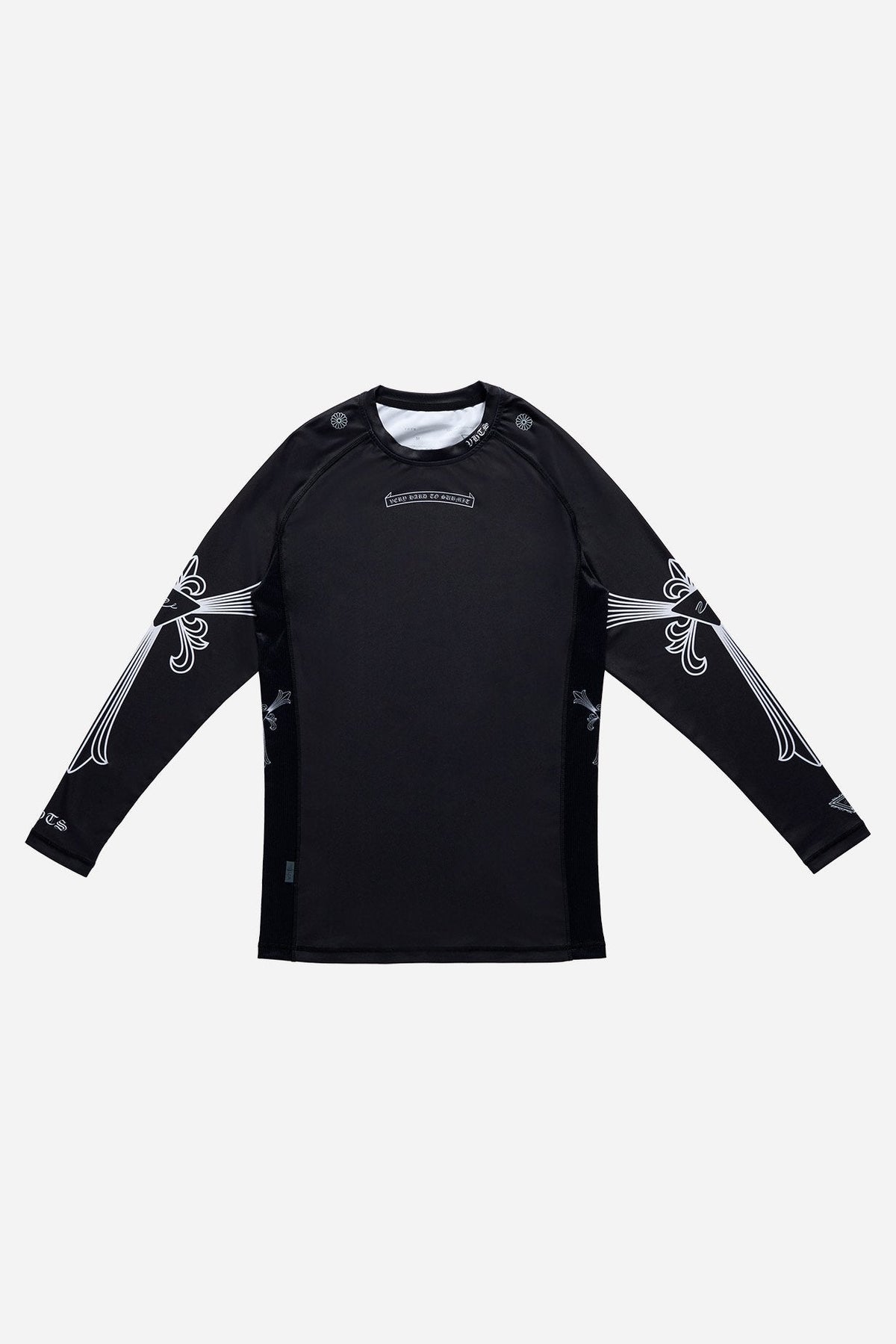 F/W 25 Special edition - Ghost Core Rash Guard BLACK Long sleeve