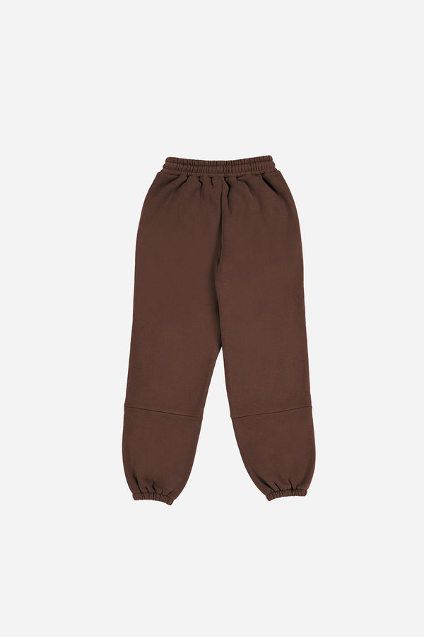VHTS JJC Heavy Cotton sweat pants Brown / Cream White tapered - view 2