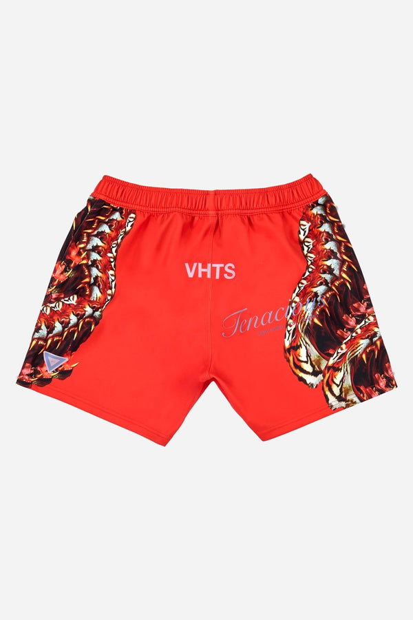 Trippy Tiger Series 2024 Tenacious R E D Combat Shorts - view 2