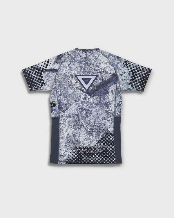 Hudson Highlands Camo Series Fitted BJJ Shorts - Lichen Grey - view 2