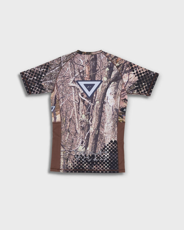 Hudson Highlands Camo Series Fitted BJJ Shorts - Oak - view 2
