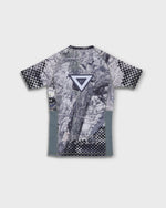 Hudson Highlands Camo Series Fitted BJJ Shorts - Palisade Blue - view 2